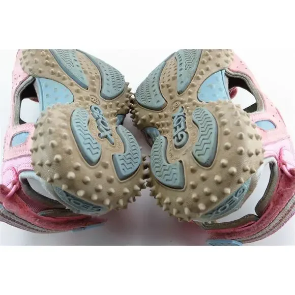 Geox Toddler Sz 10.5 Medium Pink Sandals Synthetic - Picture 5 of 6